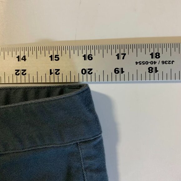 FjallRaven Women's Flat‎ Front Zipper Pocket Cotton Tapered Chinos Size 32 - Picture 11 of 13